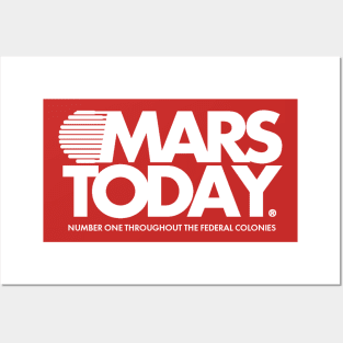 Mars Today Posters and Art